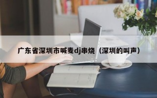 广东省深圳市喊麦dj串烧（深圳的叫声）