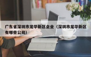 广东省深圳市龙华新区企业（深圳市龙华新区有哪些公司）